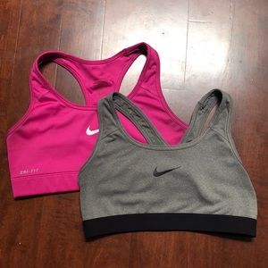 2 Nike sports bras